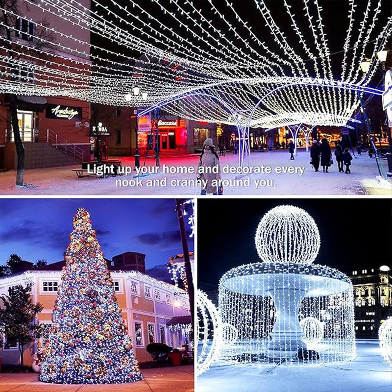 Christmas Lights Firecracker String Lights