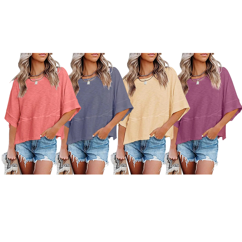 🌀🌀🌀Women's Batwing Half Sleeve Top
