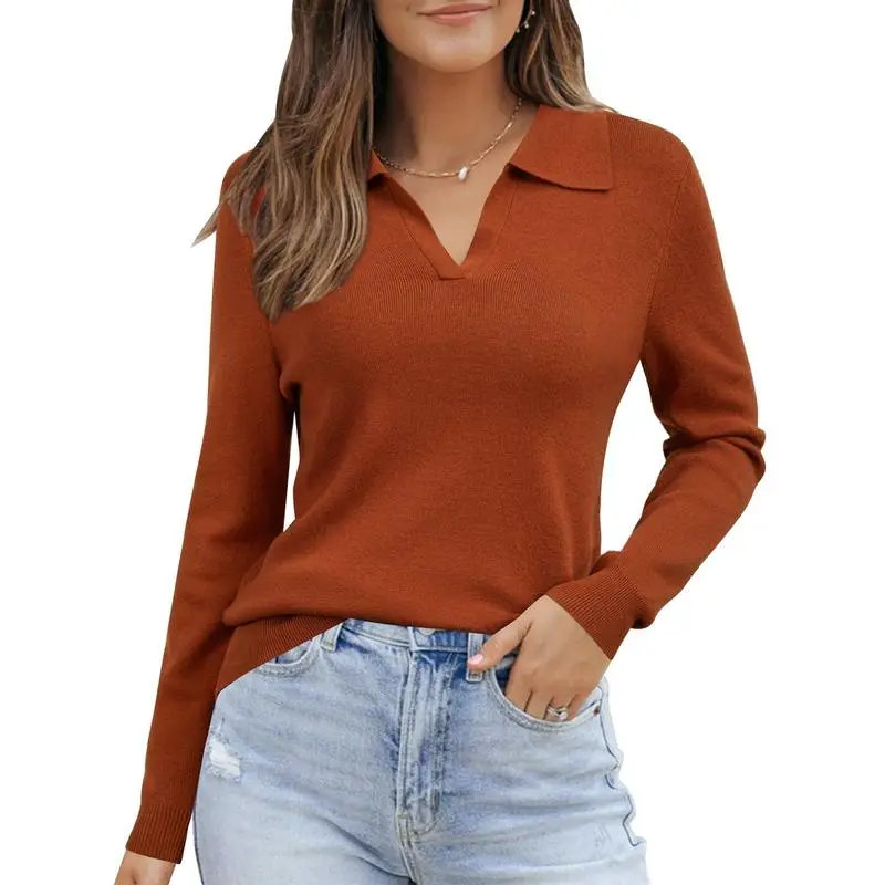 Women’s Wool Blend Polo Shirts