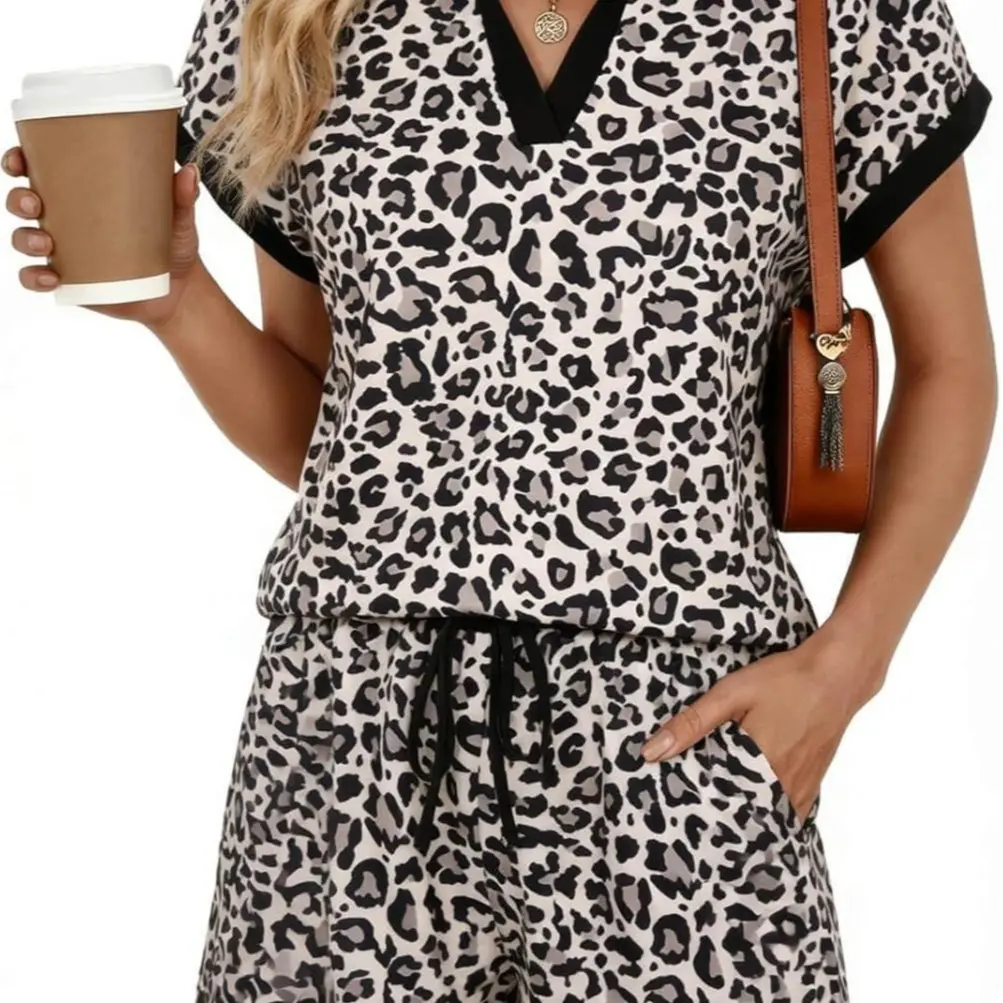 Women's 2 Piece Summer Casual Outfits Set