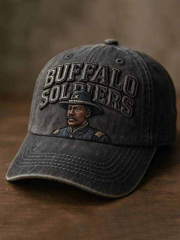 Buffalo Soldier Art Hat