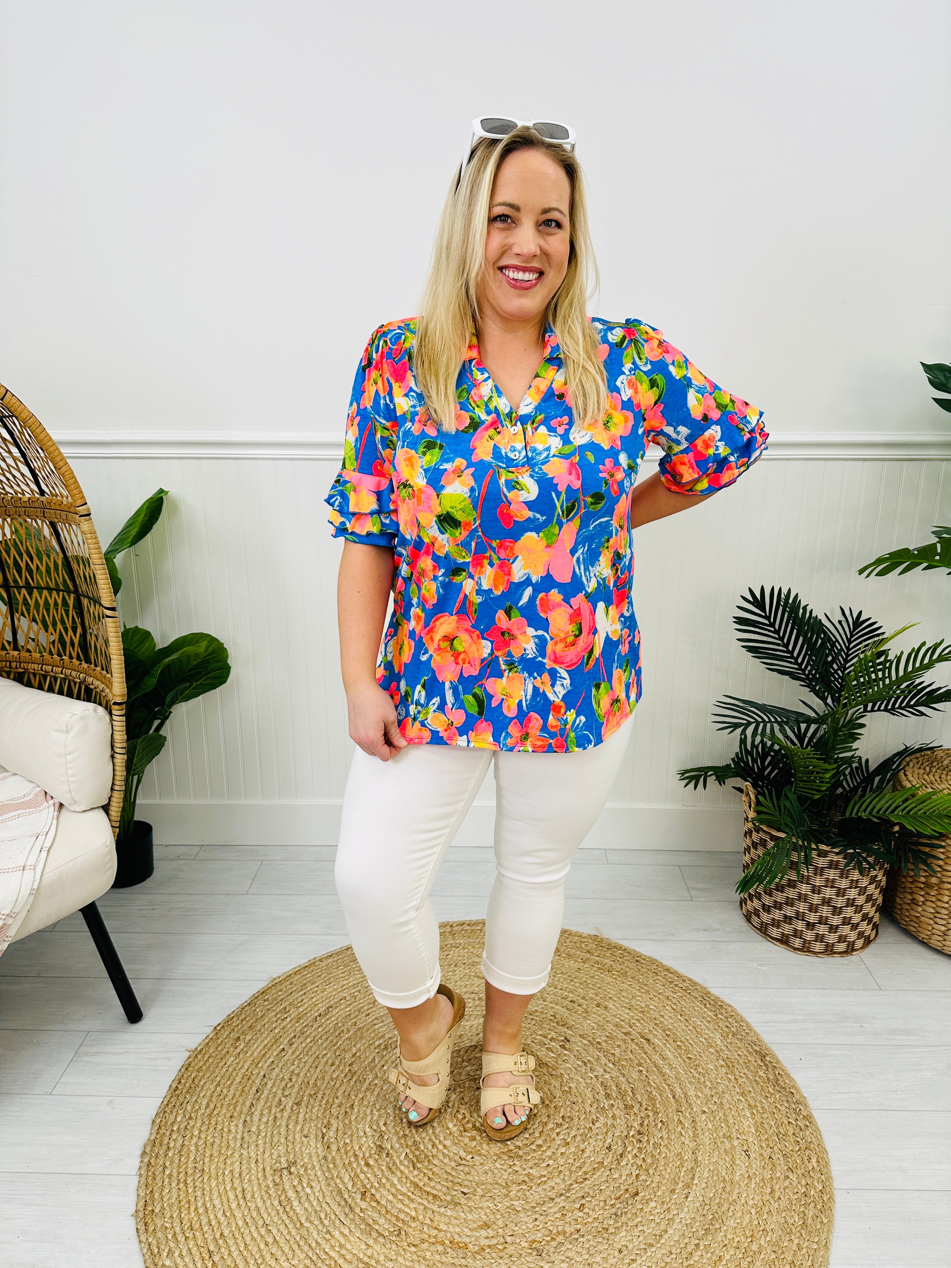 Floral Escape Top