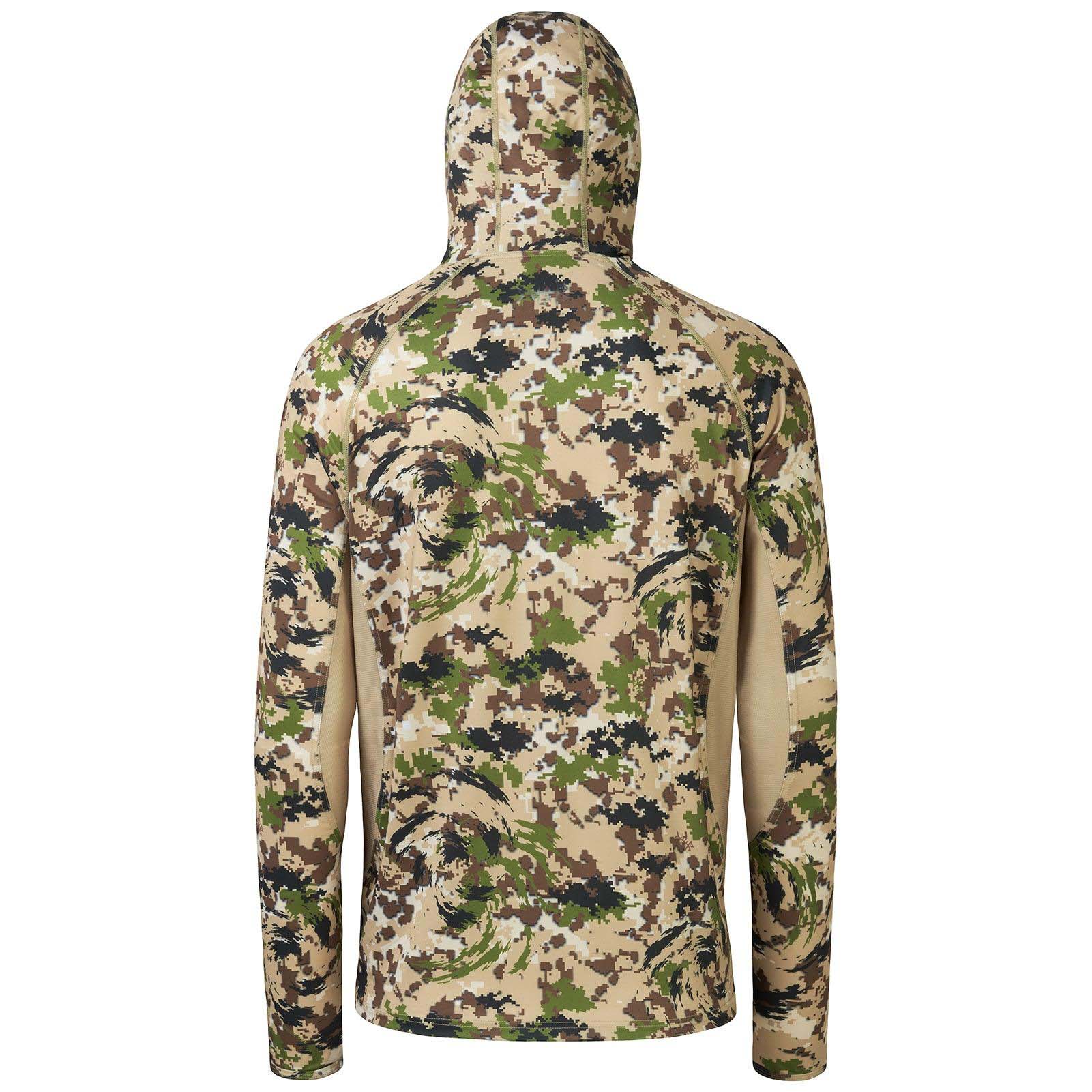 Men's UPF 50+ Long Sleeve Hunting Hoodie with Mask