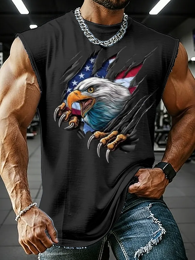 Men's America 250th Anniversary Print Tank Top