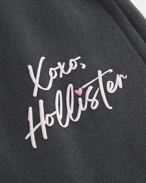 Xoxo Graphic Baggy Sweatpants