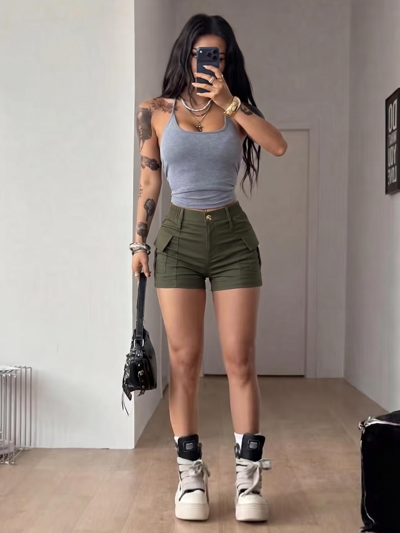 Women's Summer Cargo Shorts