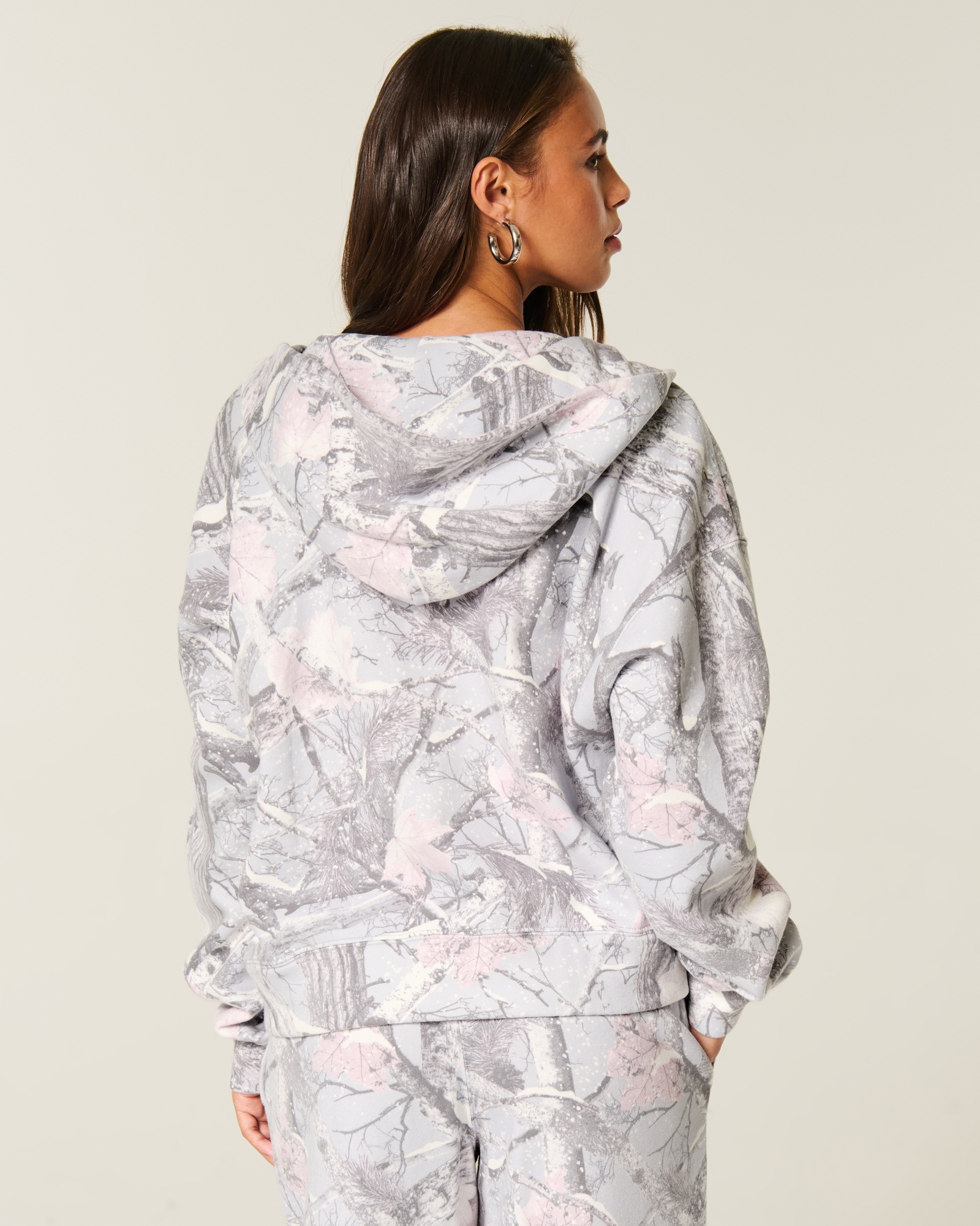 Oversized Zip-Up Hoodie