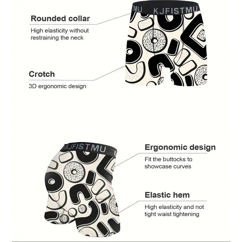 Men's 12-Pack Tie-Dye Boxer Briefs – Soft Breathable Cartoon Striped Underwear & Socks Bundle