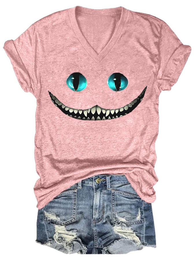 Women's Casual Print Short Sleeve T-Shirt
