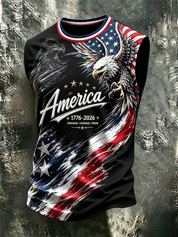 Men'S Casual Printed Vest