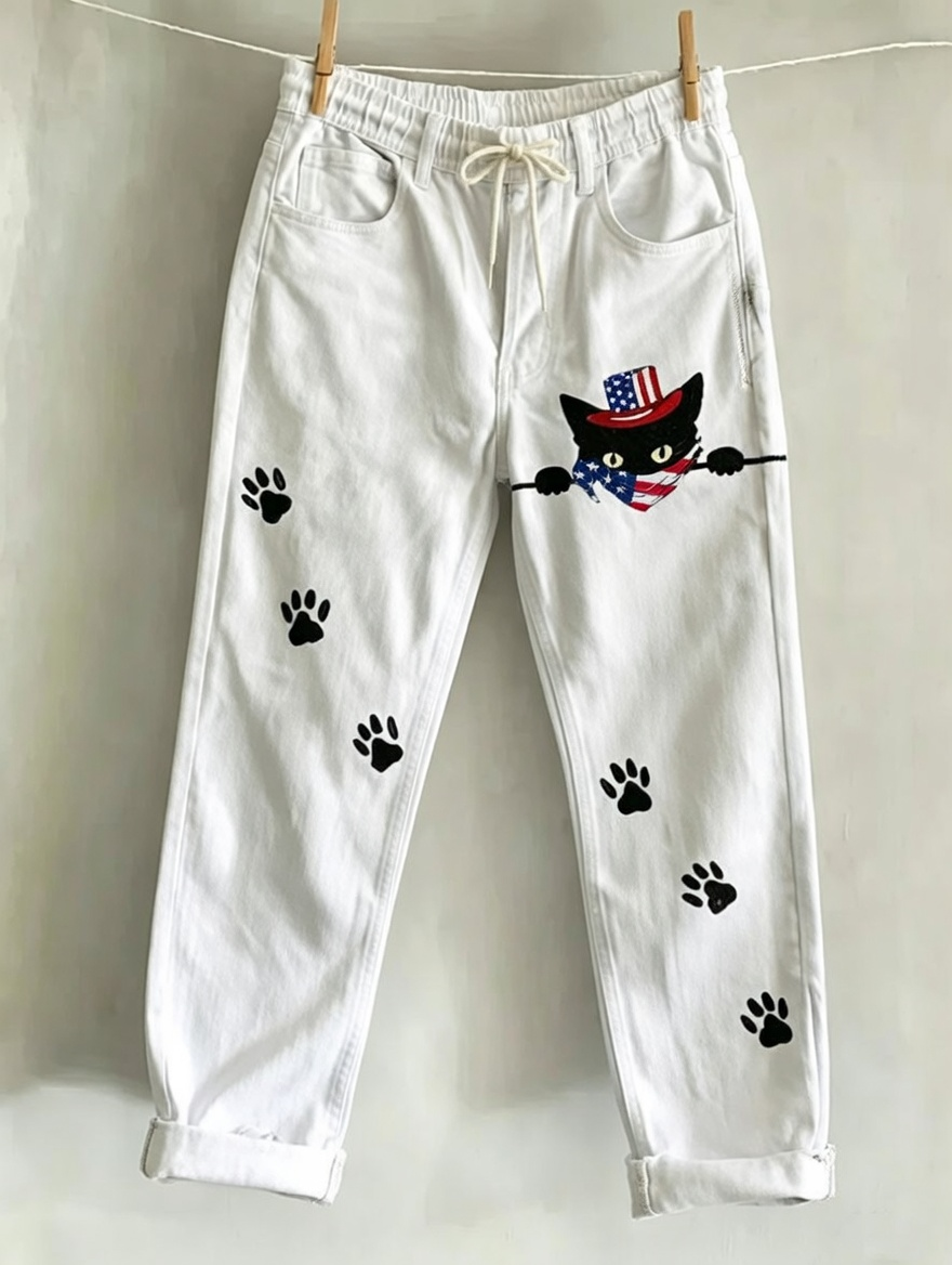 U.S. 250th Anniversary Linen Trousers