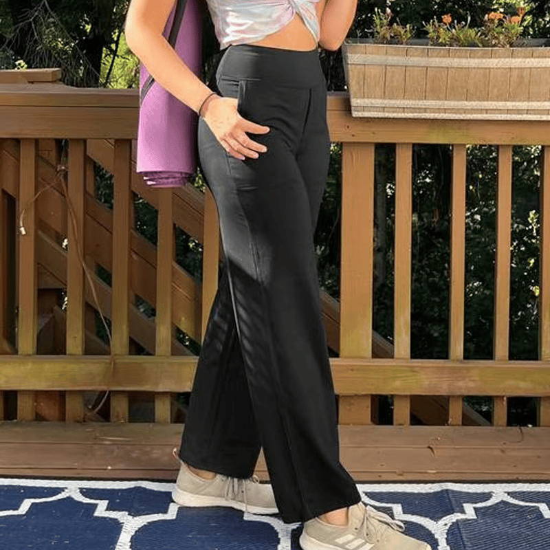 🏆Flash Sale⚡ 50K+ SOLD! Almost Gone-💥Loose High-Waist Business Casual Pants Yoga Pants