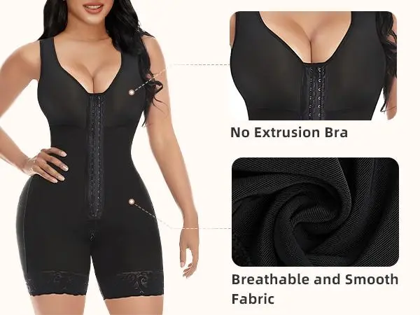 Women's Colombian Faja Full-Body Shaper (Tummy Control, Butt Lifter)