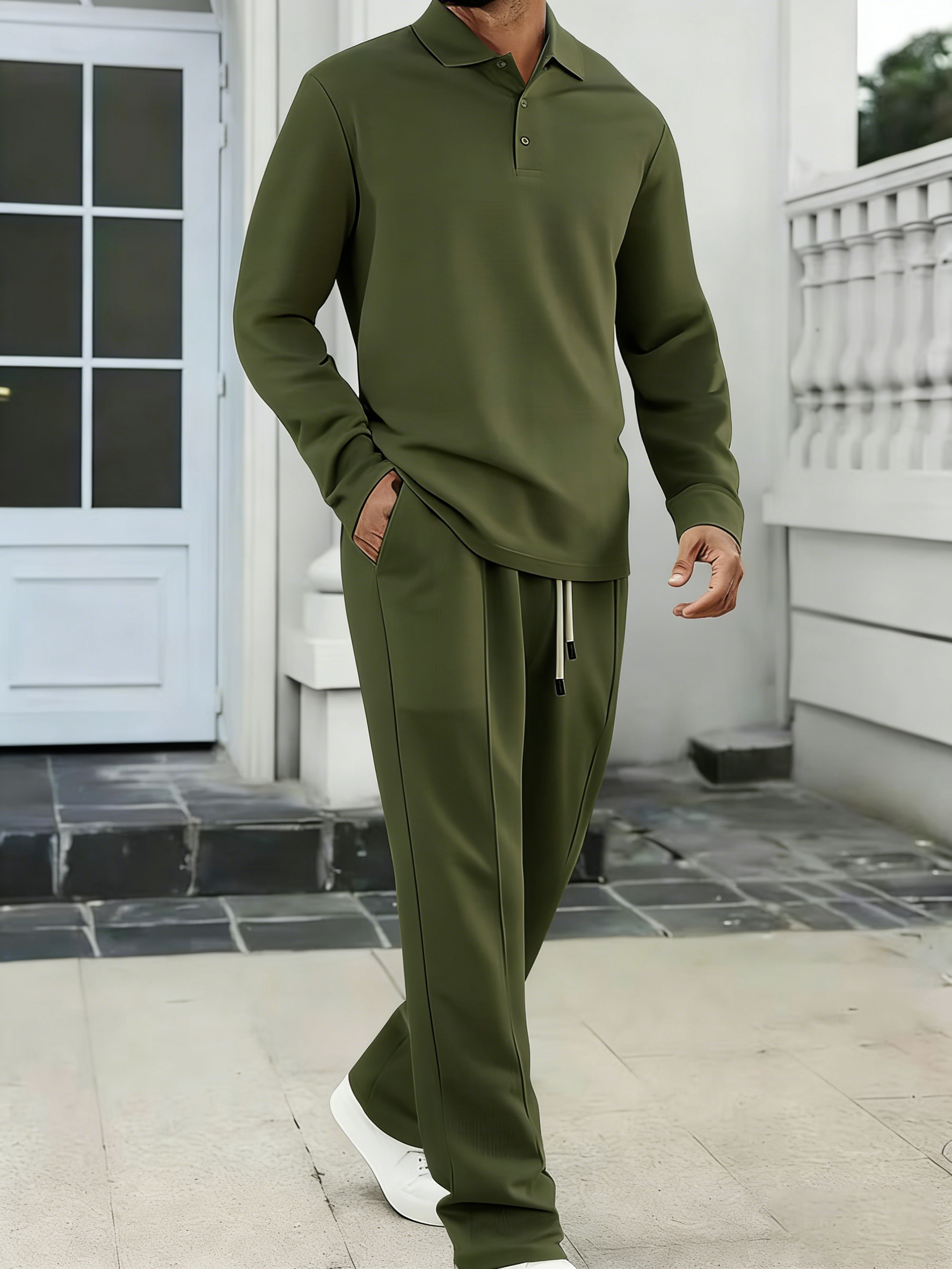 Men's Retro Elegant Business Suit Jacket & Pants