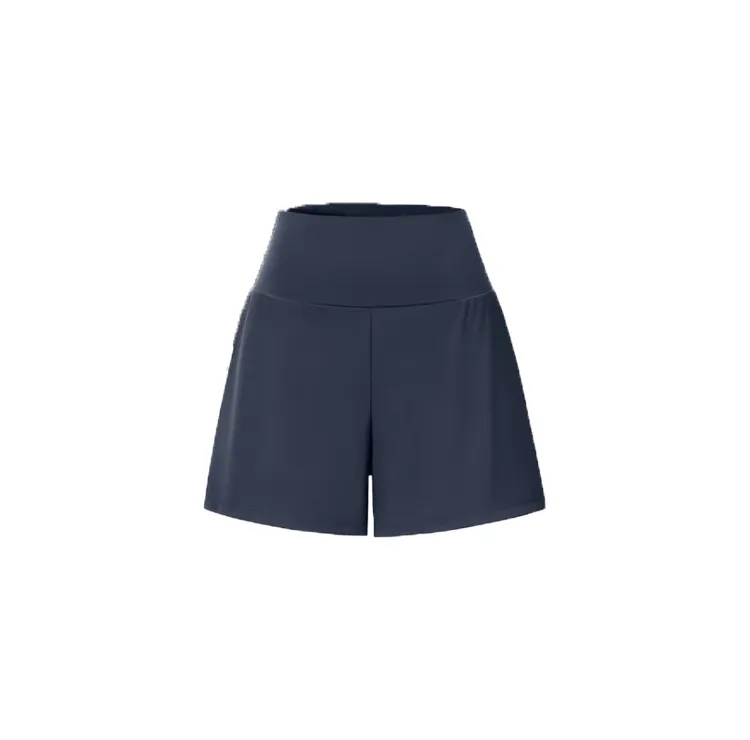 Women‘s High-Waisted  Yoga Shorts with Back & Side Pockets