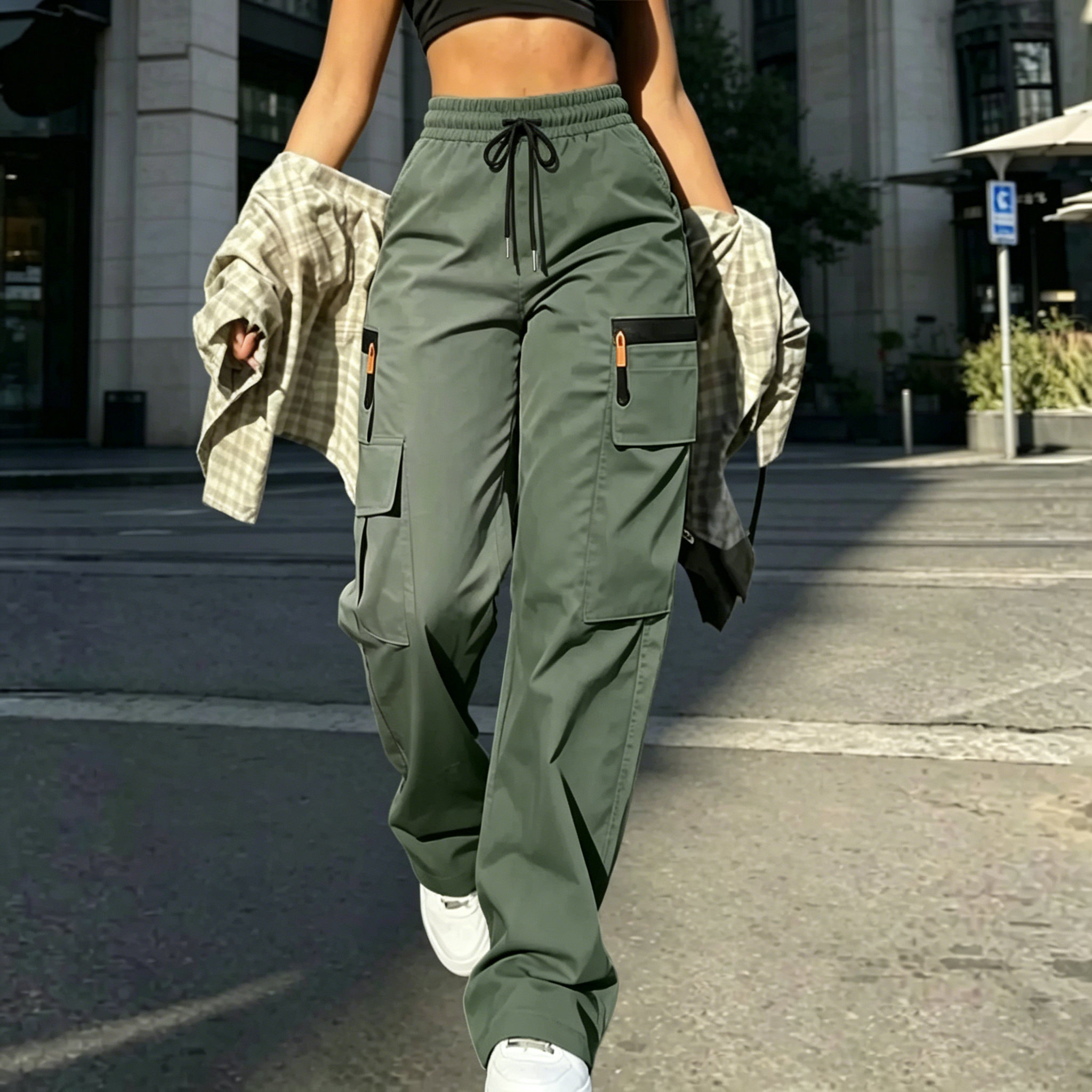Women’s Summer Breathable Cargo Pants