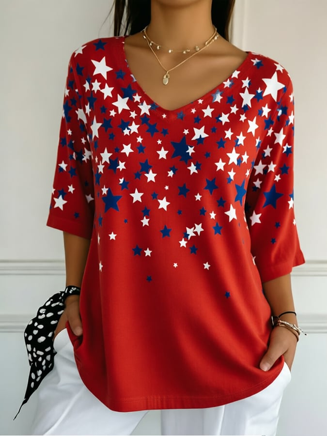 Women's 250th Anniversary Freedom Art  Print   Shirt