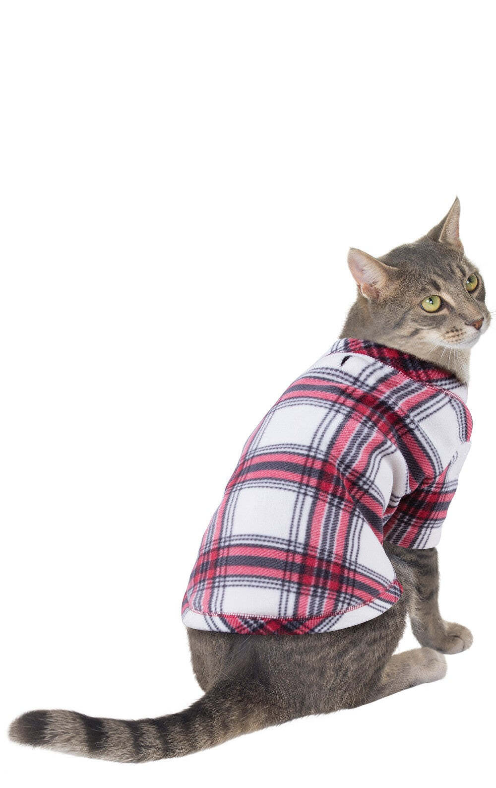 Fireside Plaid Fleece Button-Front Matching Family Pajamas