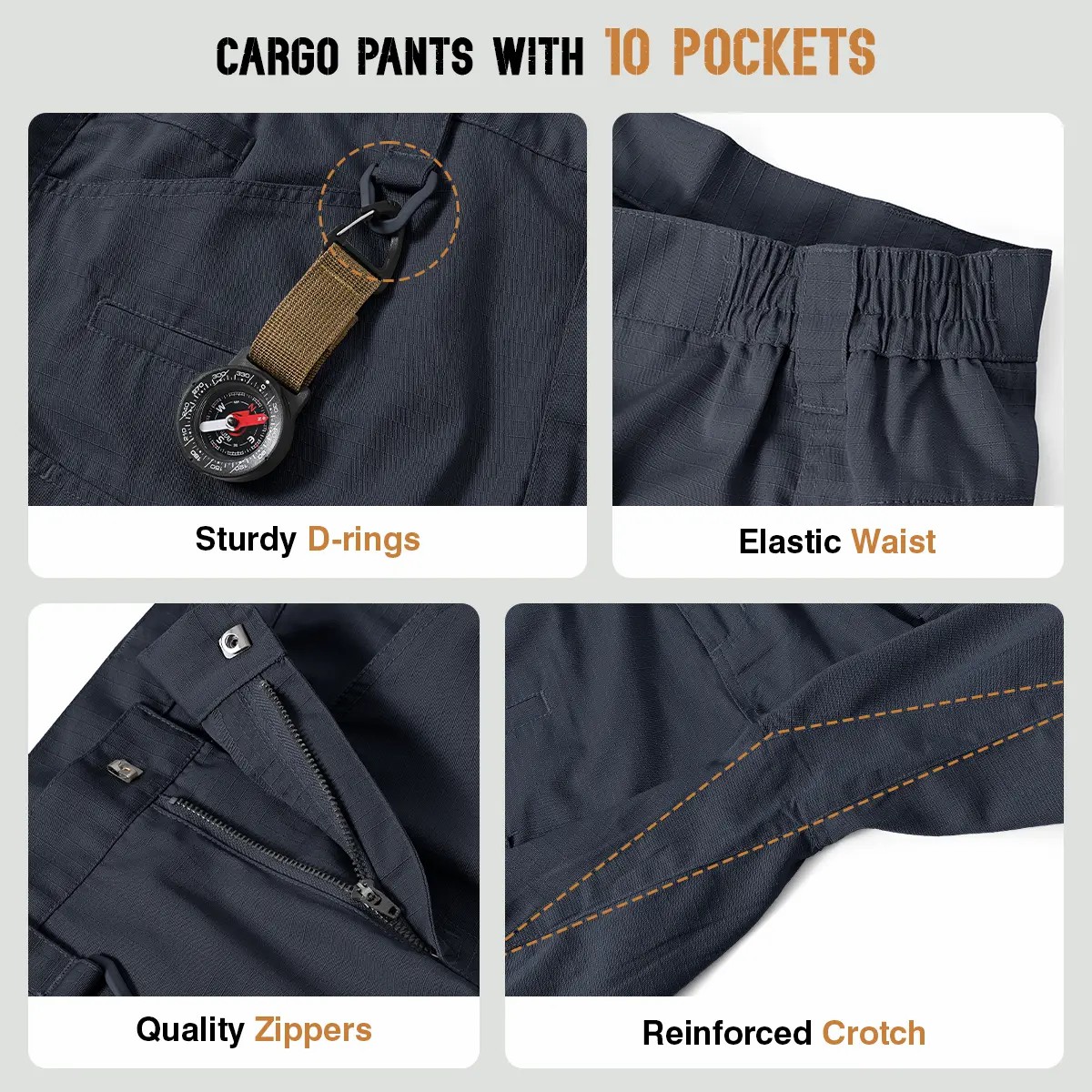 🔥FREE SHIPPING🔥Men’s Tactical Cargo Work Pants