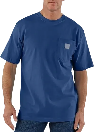 CHT Men's K87 Workwear Loose Fit Heavyweight Short-Sleeve Pocket T-Shirt