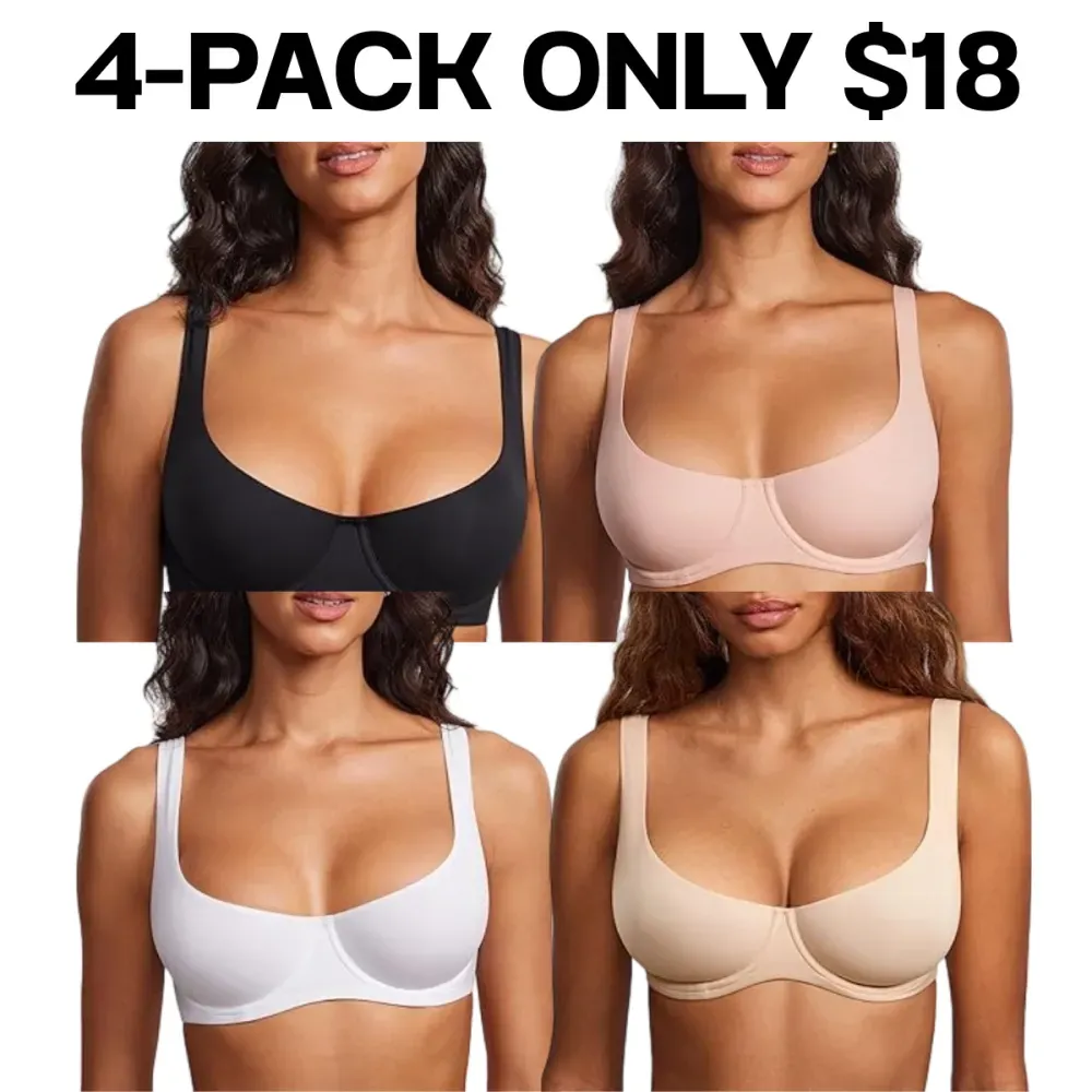 Premium Unlined Balconette Bra – Women's Daily Wear