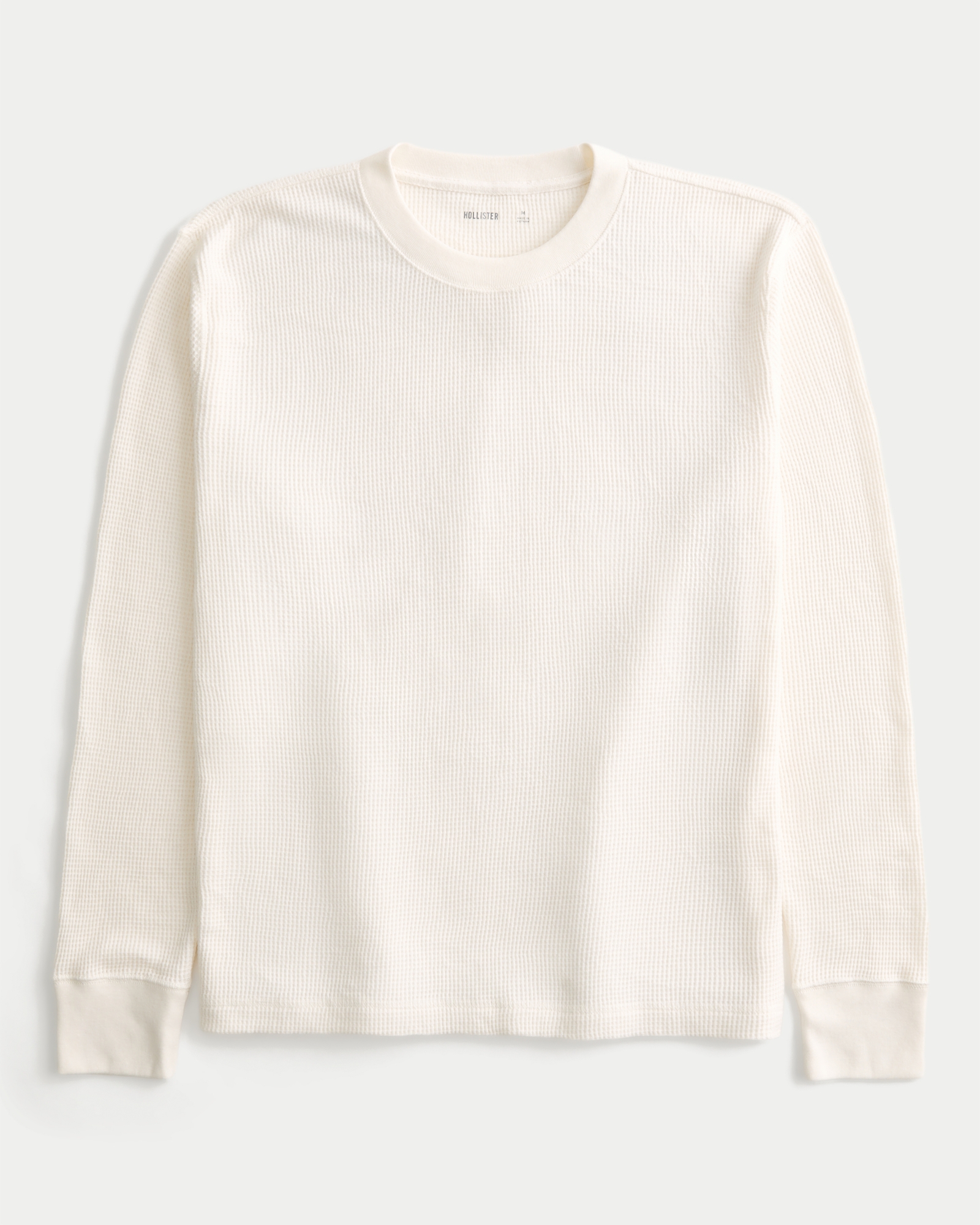 Relaxed Thermal Long-Sleeve Camo Crew Shirt