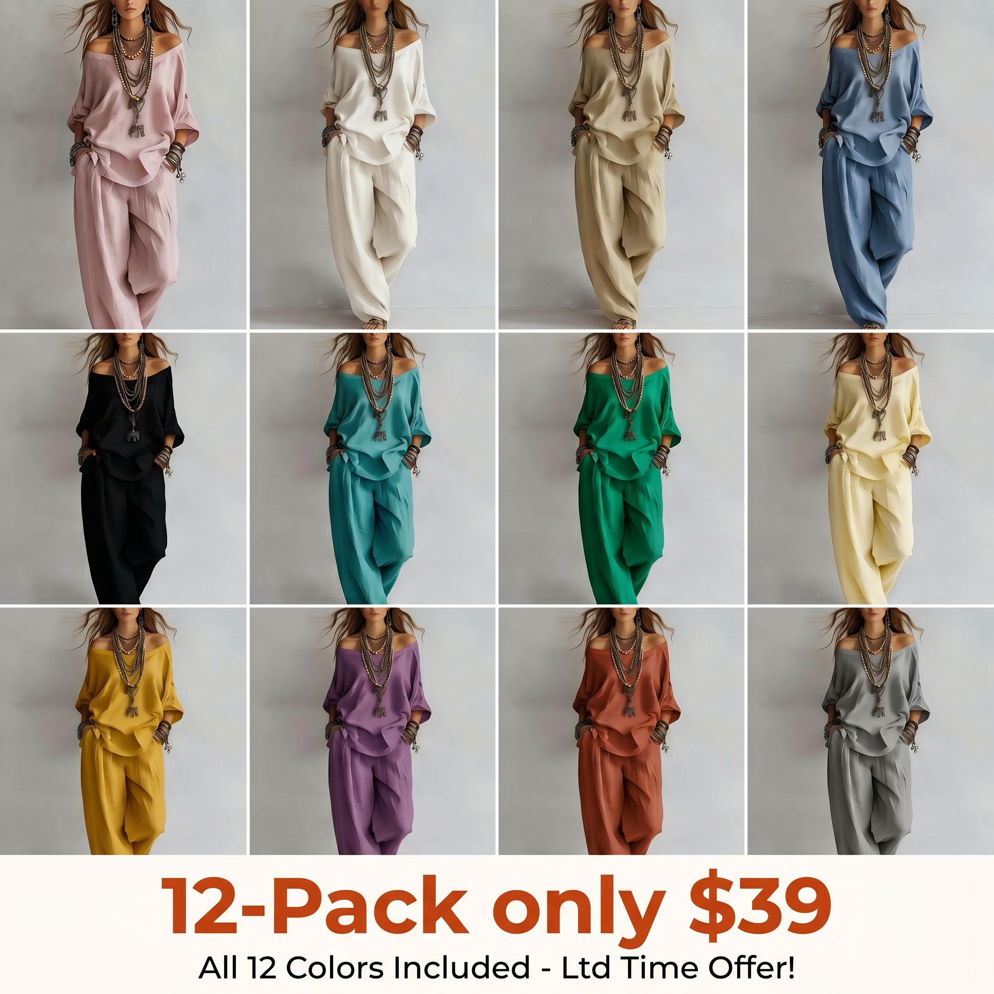 Summer New Arrivals: Casual & Elegant Women's Two-Piece Set