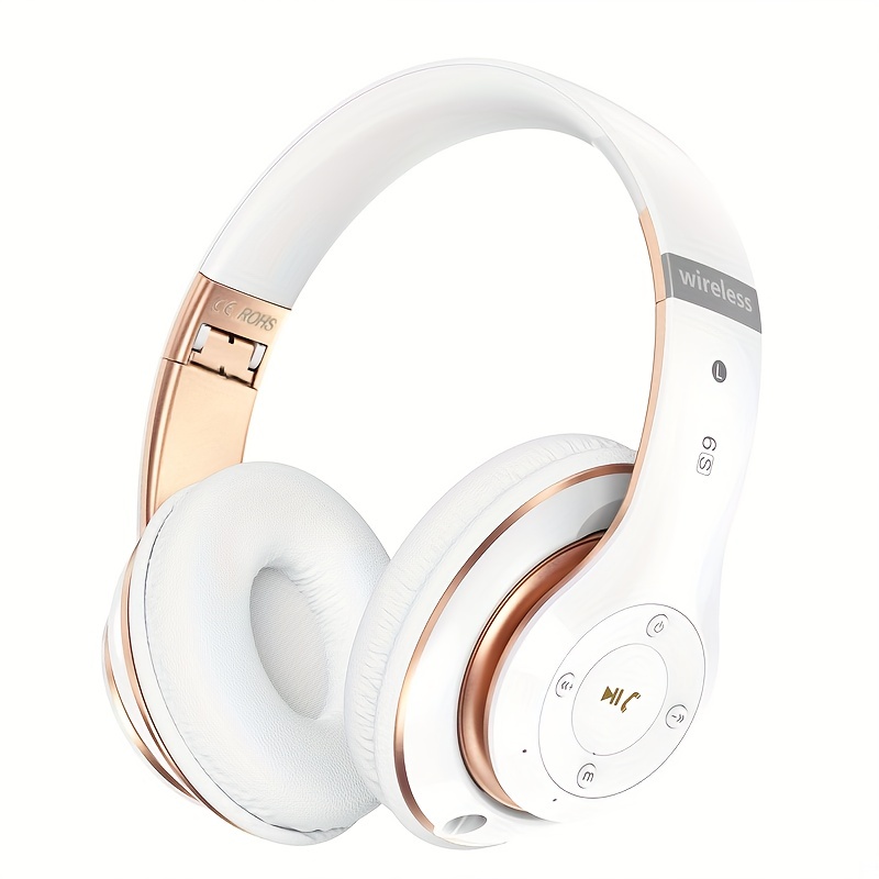 6S Hi-Fi Stereo Foldable Wireless Stereo Headsets Earbuds With Built-in Mic