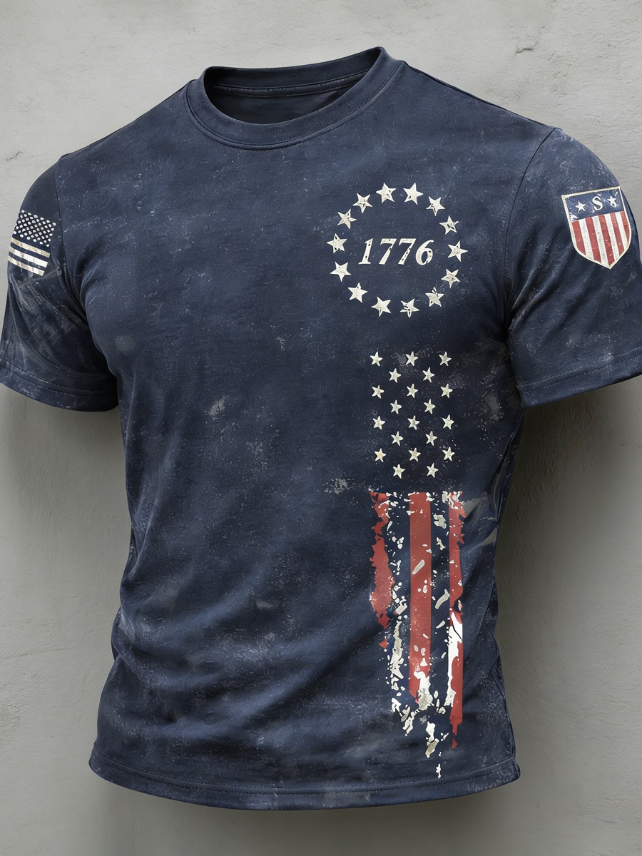 Men's Vintage American 250th Anniversary T-Shirt