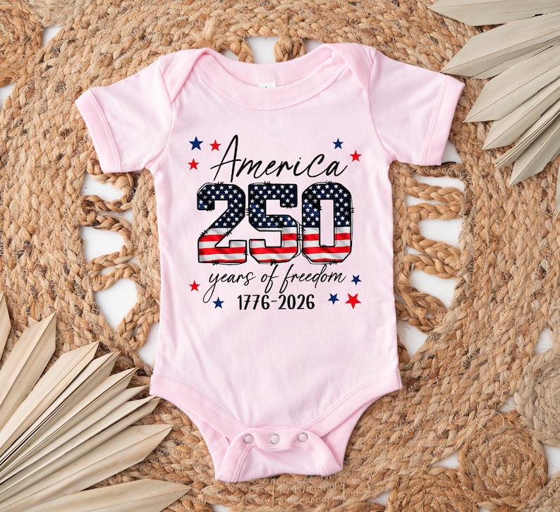 America 250th Anniversary Kids Shirt, United States of Patriotic Flag Toodler Tee, 4th of July T-Shirt, 250 Years of Independence Top
