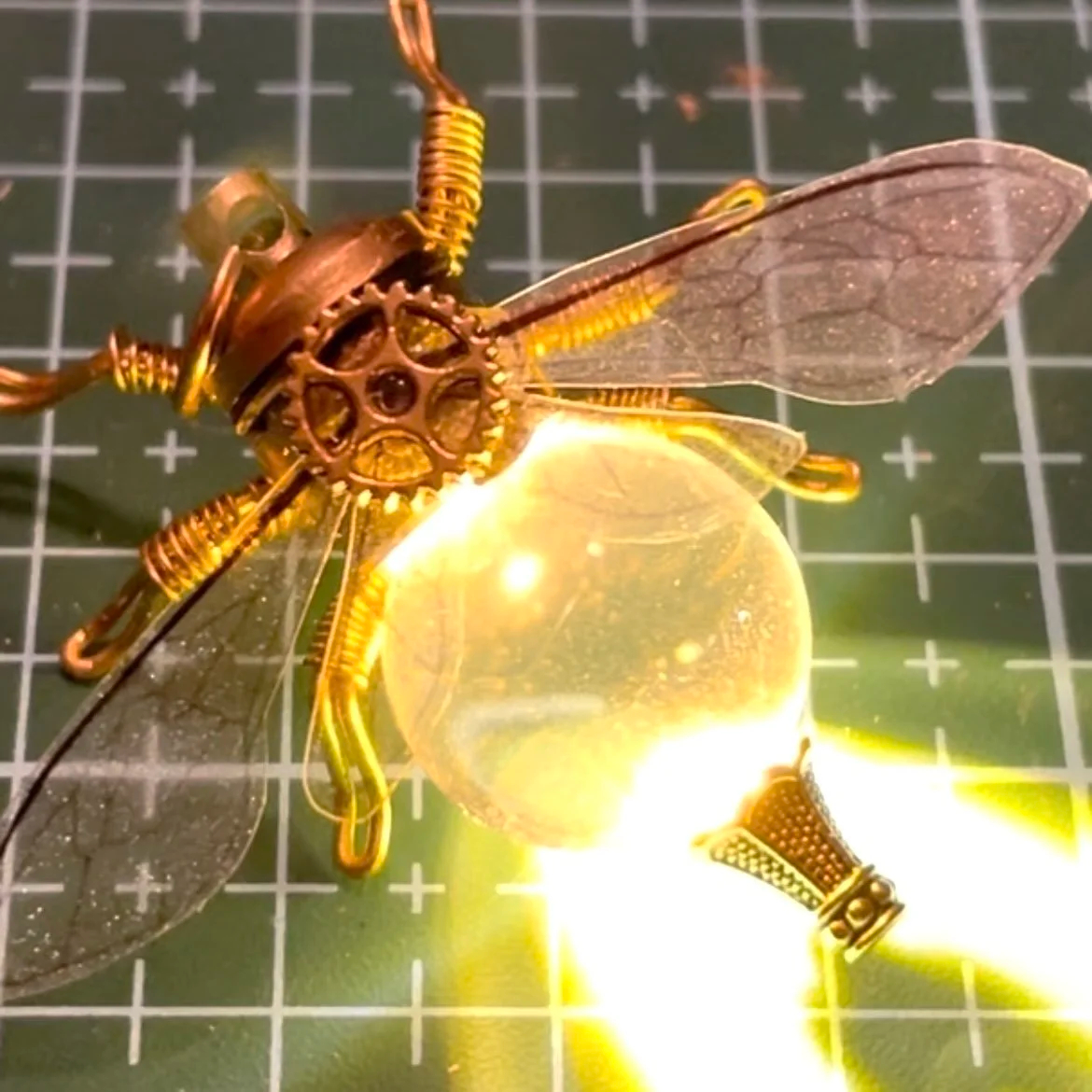 May Promotion-Steampunk Light‑Up Brass Viral