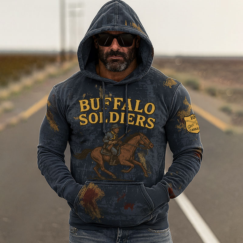 Buffalo Soldier Casual Hoodie