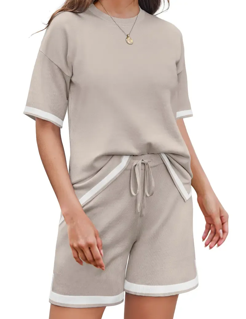 Women's Summer Knit Pajama Set