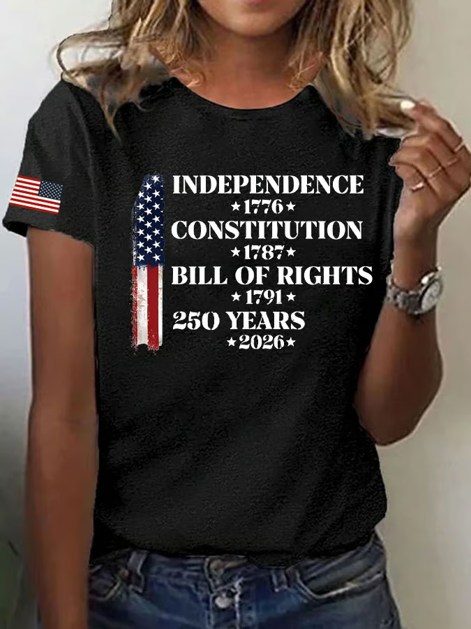 Women's America 250th Anniversary T-shirt