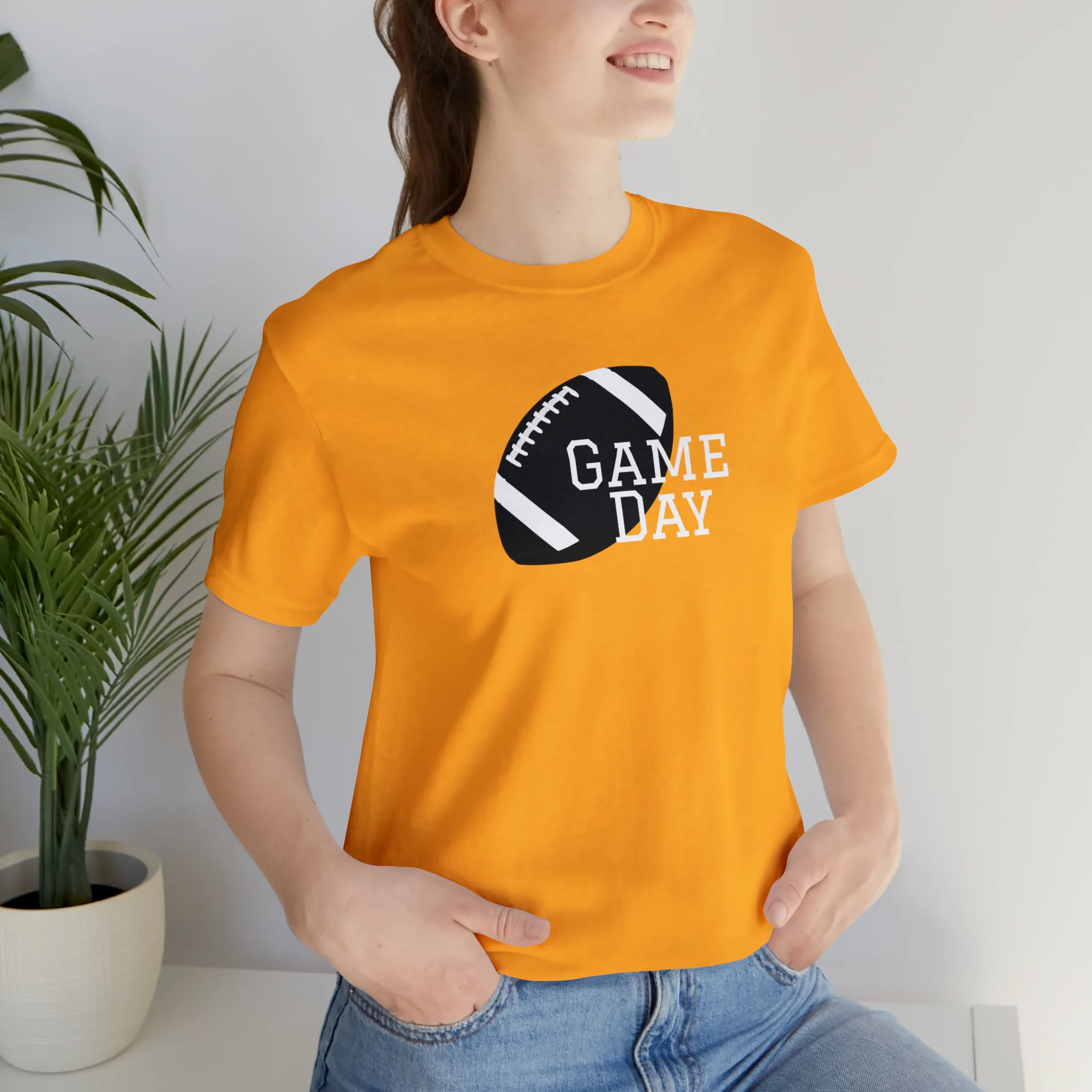 Game Day Football Unisex Jersey Short Sleeve Tee