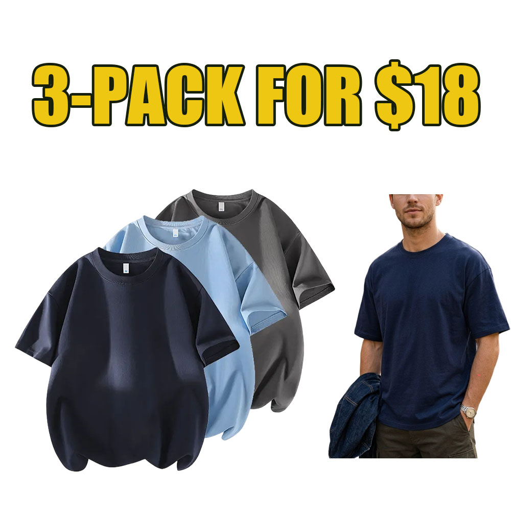 Men’s 10-Pack Everyday Crew Tees