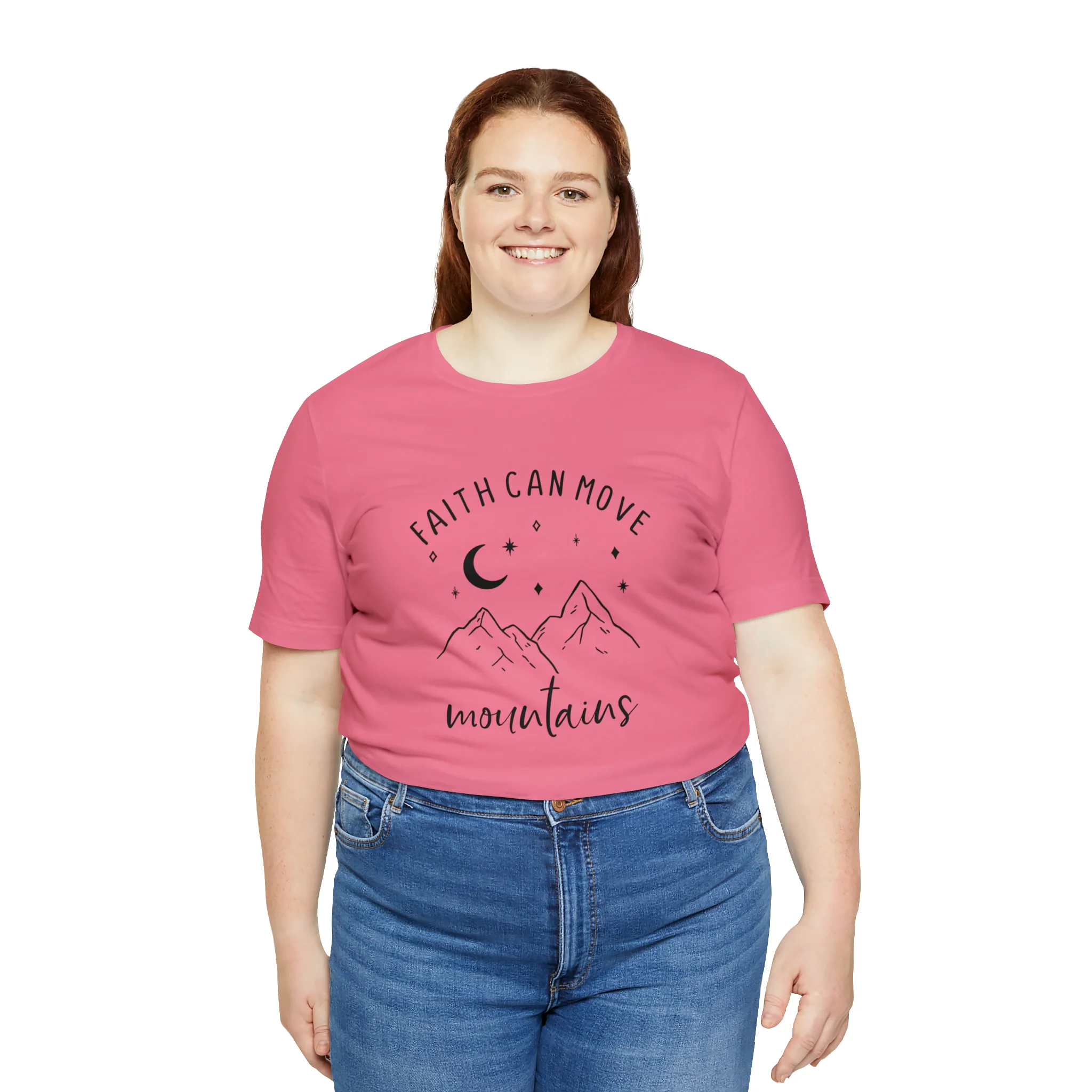 Move Mountains Unisex Jersey Short Sleeve Tee