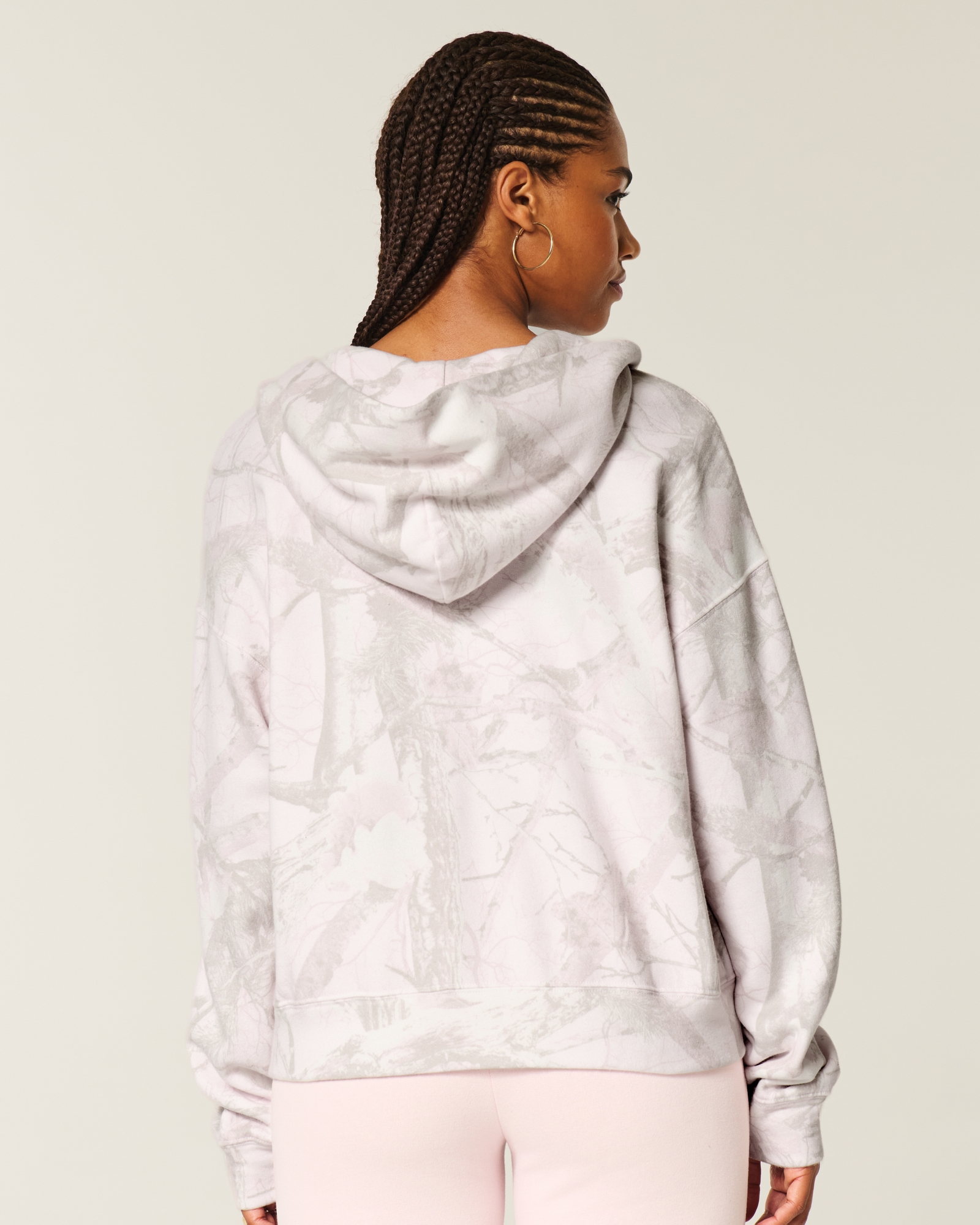 Oversized Zip-Up Hoodie