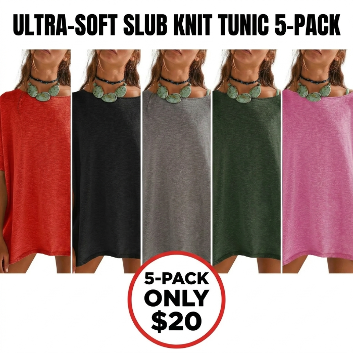 Women's Oversized T Shirts Casual Summer Crew Neck Loose Dropped Short Sleeve Side Slit Hem Blouse Tunic Tops Sweater Tee