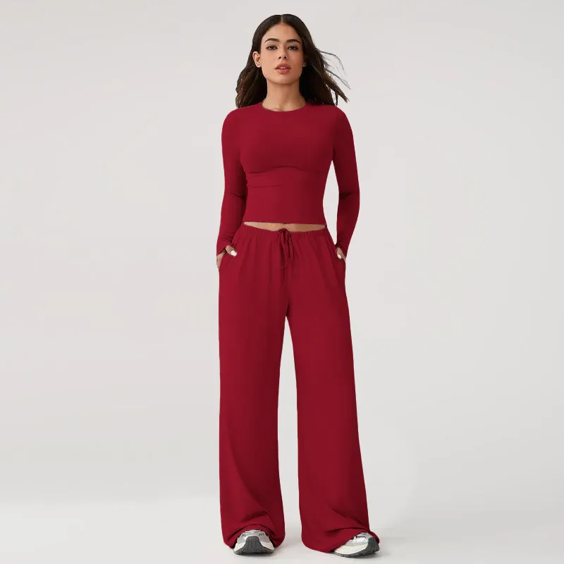Women's 2-Piece Set With Stretchy Fabric