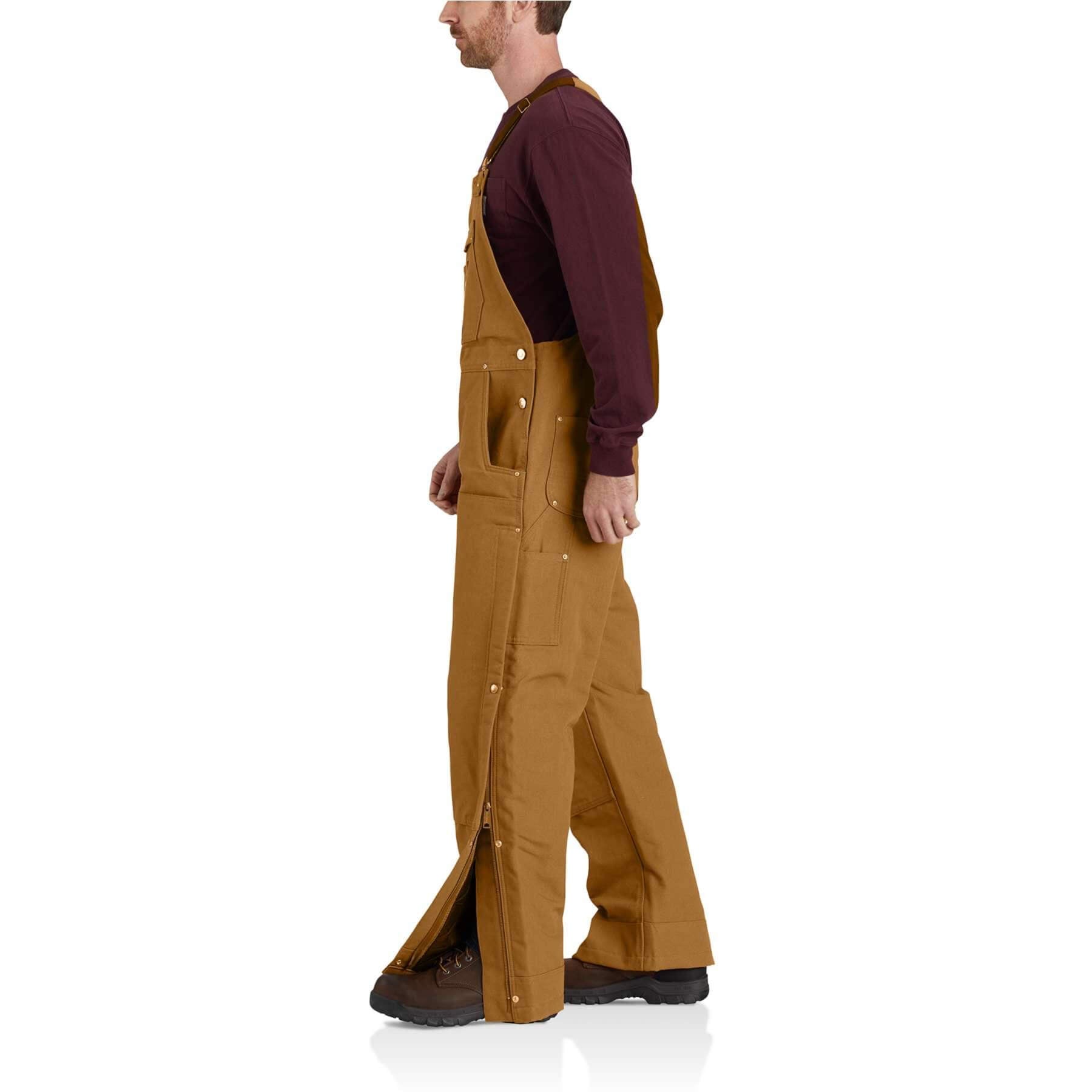 CHT Firm Duck Loose Fit Insulated Durable Canvas Bib Overalls 104393