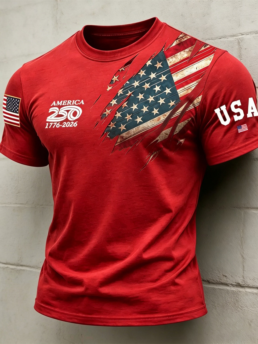 Men's American 250th Anniversary T-Shirt