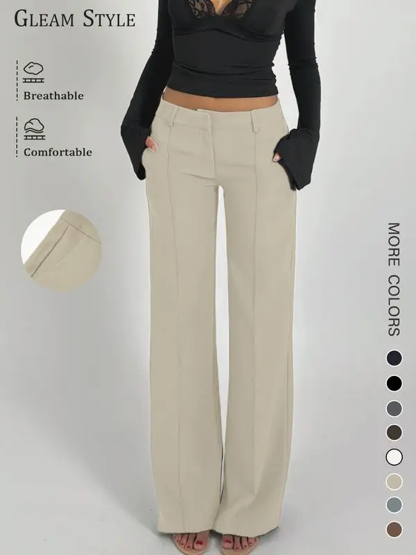 Women's Casual Fashion Suit Pants