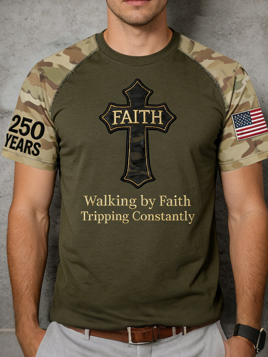 Men's Faith Printed T-shirt