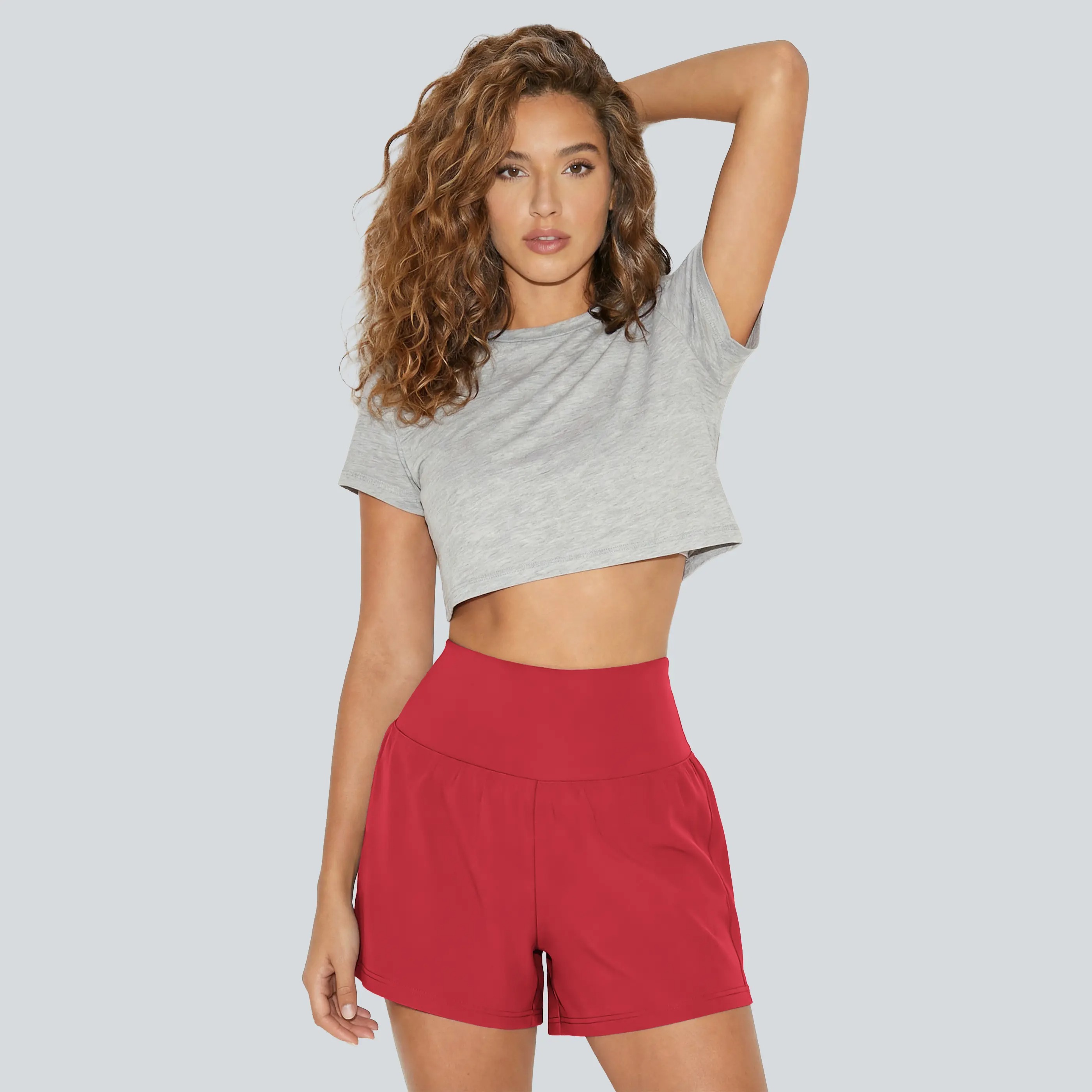 Women's Super High Waist Yoga Shorts