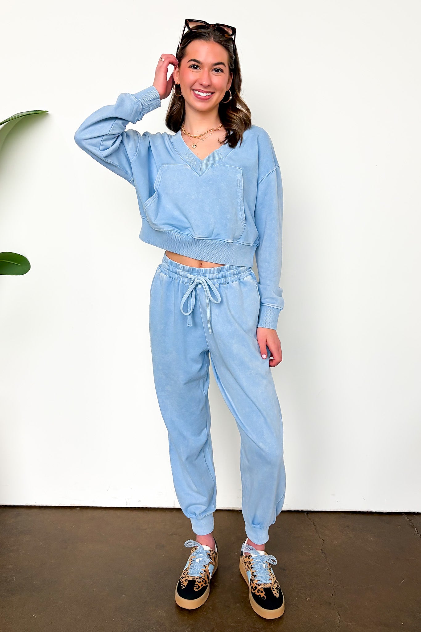Mineral Washed Joggers