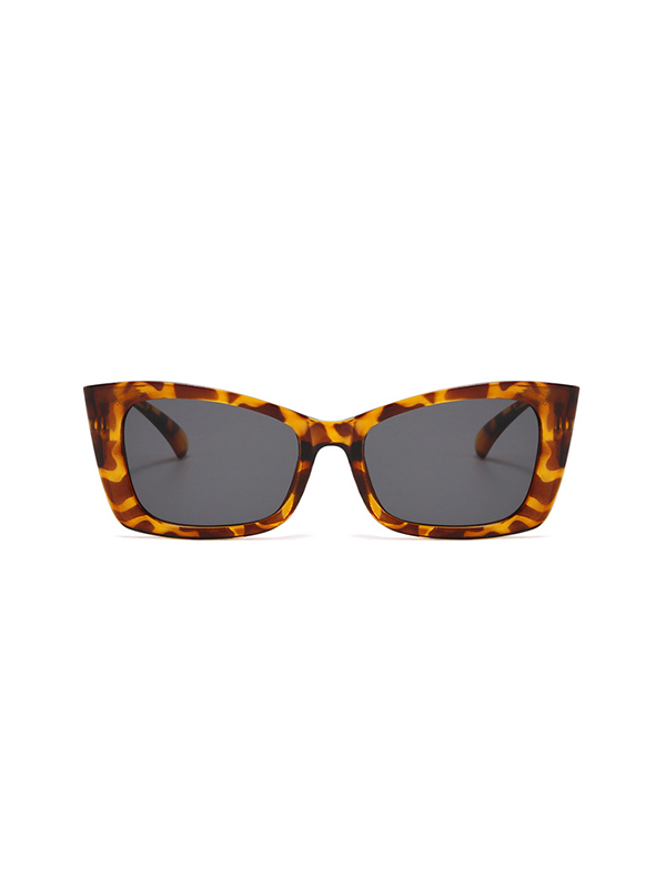 Geometric Hollow Sun-Protection Sunglasses Accessories