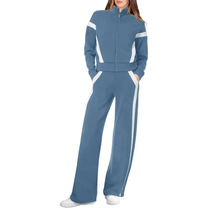 Women 2 Piece Outfits Tracksuit Matching Set