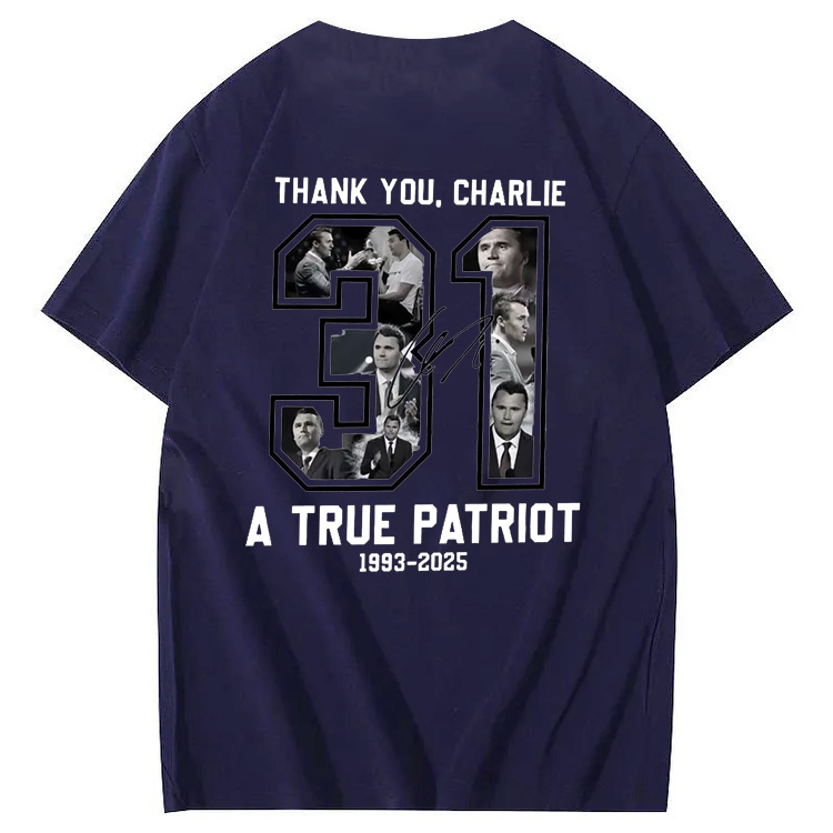 A Ture Patriot   Pattern100% Cotton T-Shirt