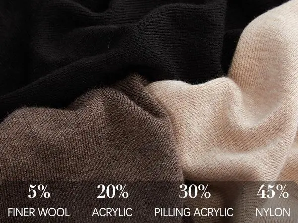 Women Fashion Wool Blend Sweater